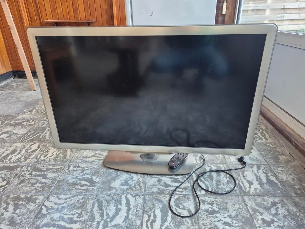 Philips 42PFL7665H/12 LCD TV met afstandsbediening, Audio, Tv en Foto, Televisies, Ophalen, Philips, Gebruikt, 50 Hz