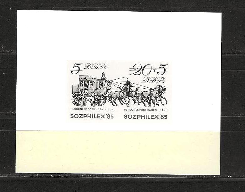DDR 2965-2966 Schwarzdruck, Ophalen of Verzenden, DDR, Postfris
