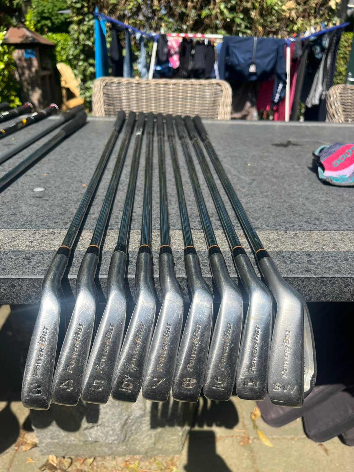 Golfclubs Power Bilt, Ophalen, Gebruikt, Set