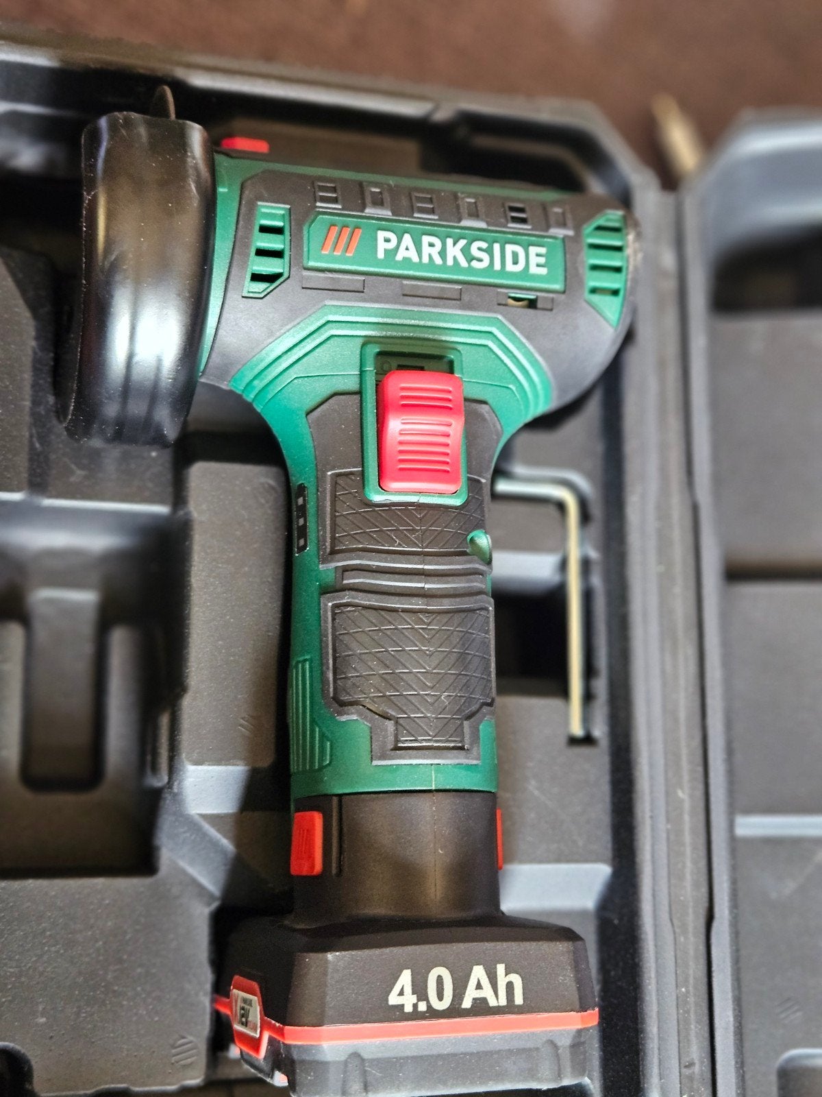 Parkside accu haakse slijper 85mm, Doe-het-zelf en Verbouw, Gereedschap | Boormachines, Ophalen of Verzenden, Nieuw