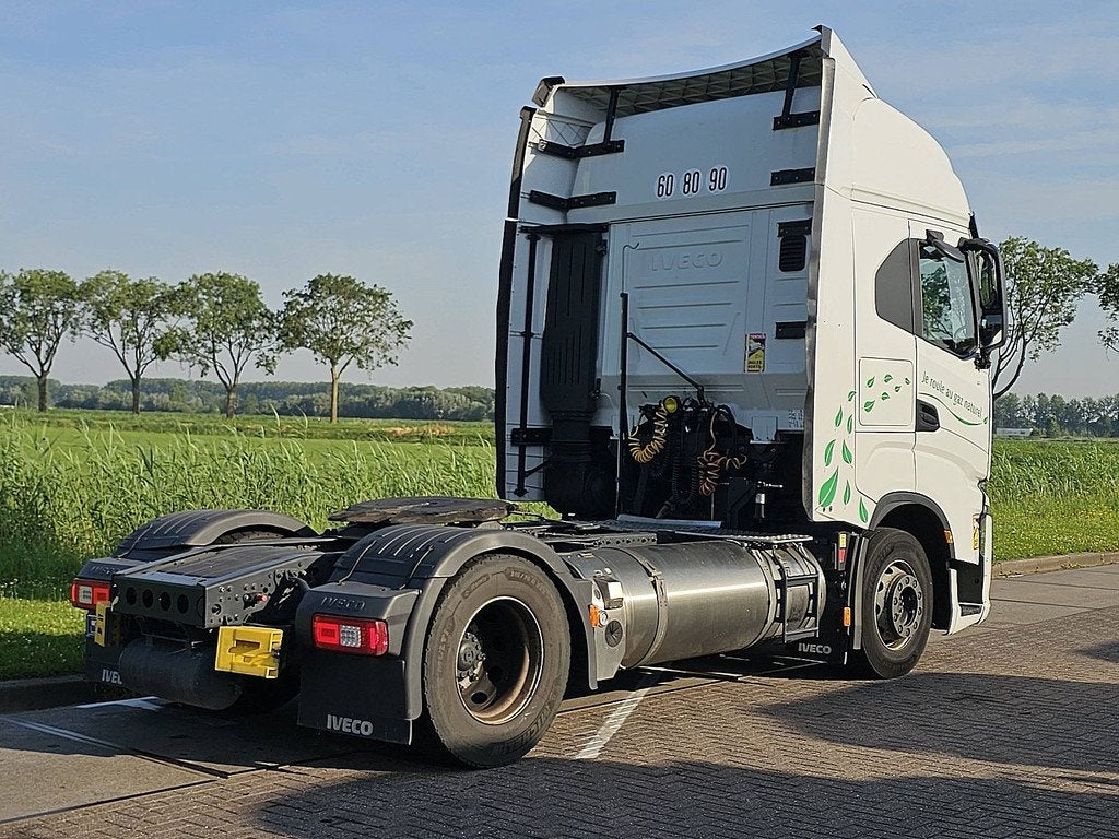 IVECO S-WAY AS440S46 lng, Auto's, Automaat, Euro 6, Wit, Bedrijf