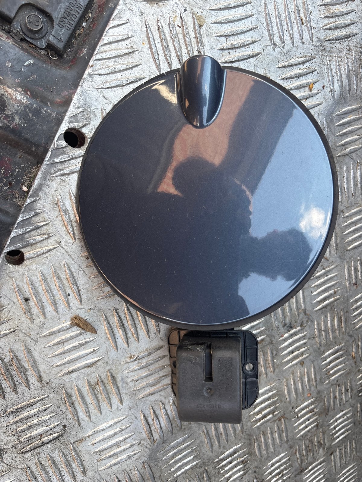 Tankklep Opel Corsa C - blauw, Auto-onderdelen, Gebruikt, Achterklep, Voor, Opel