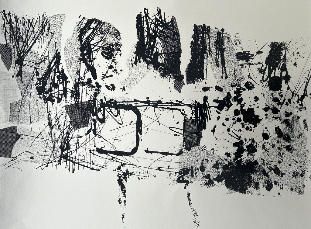 Zeefdruk W. Kloppers  ZOMEROPRUIMING, Antiek en Kunst, Kunst | Litho's en Zeefdrukken, Gesigneerd, Verzenden, Zeefdruk