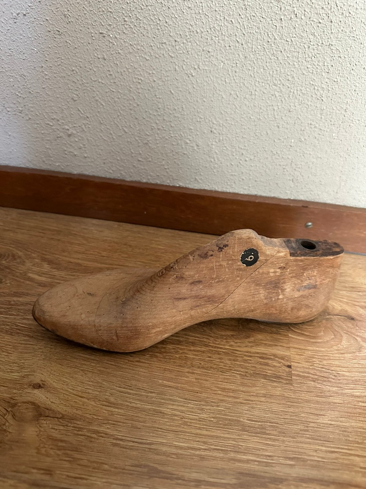 Antieke schoenmakersleest hout, Antiek en Kunst, Ophalen of Verzenden