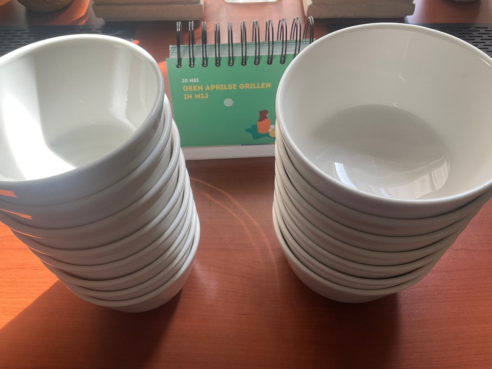 Villeroy&Boch for me /2 maten schaaltjes /wit/als nieuw, Huis en Inrichting, Ophalen of Verzenden, Overige stijlen, Porselein