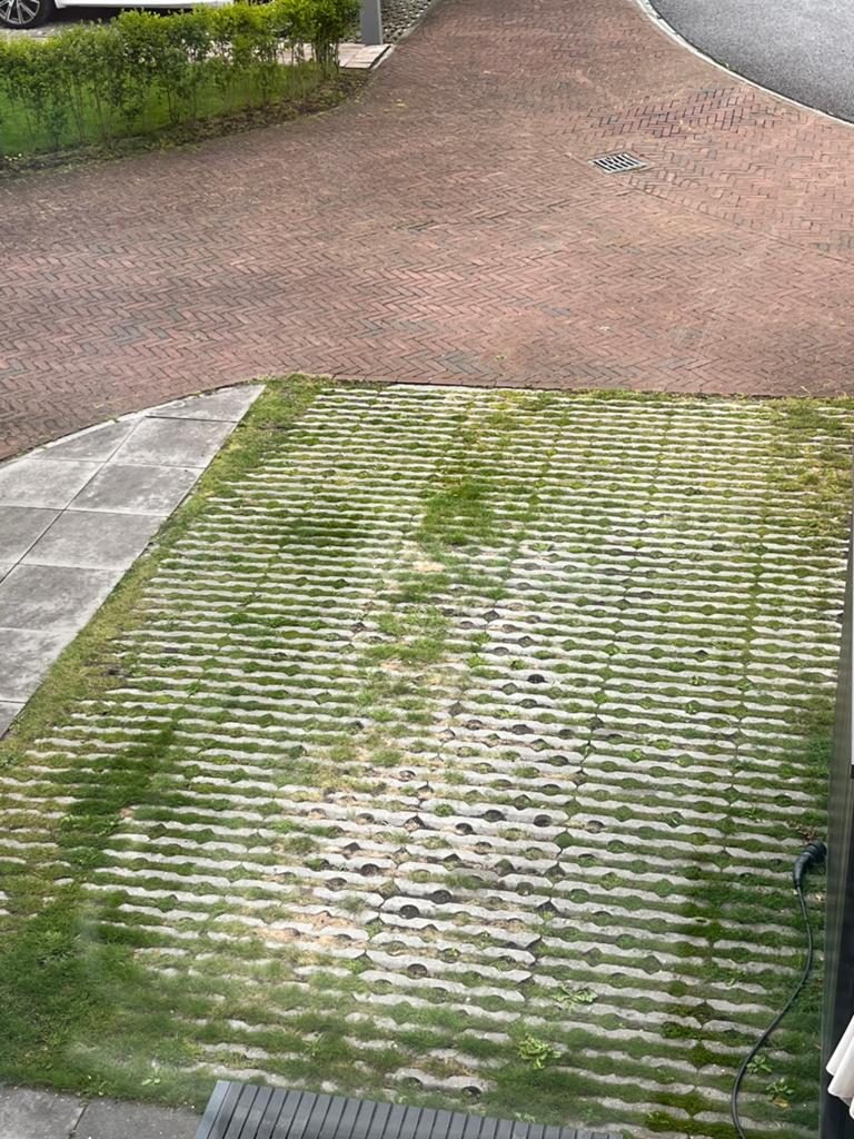 Grasbetontegels / grastegels, Tuin en Terras, Tegels en Klinkers, Ophalen, Overige typen, Zo goed als nieuw, 10 m² of meer