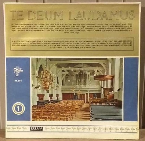 #55 LP Te Deum Laudamus deel 1, Cd's en Dvd's, Ophalen of Verzenden, 12 inch, LP