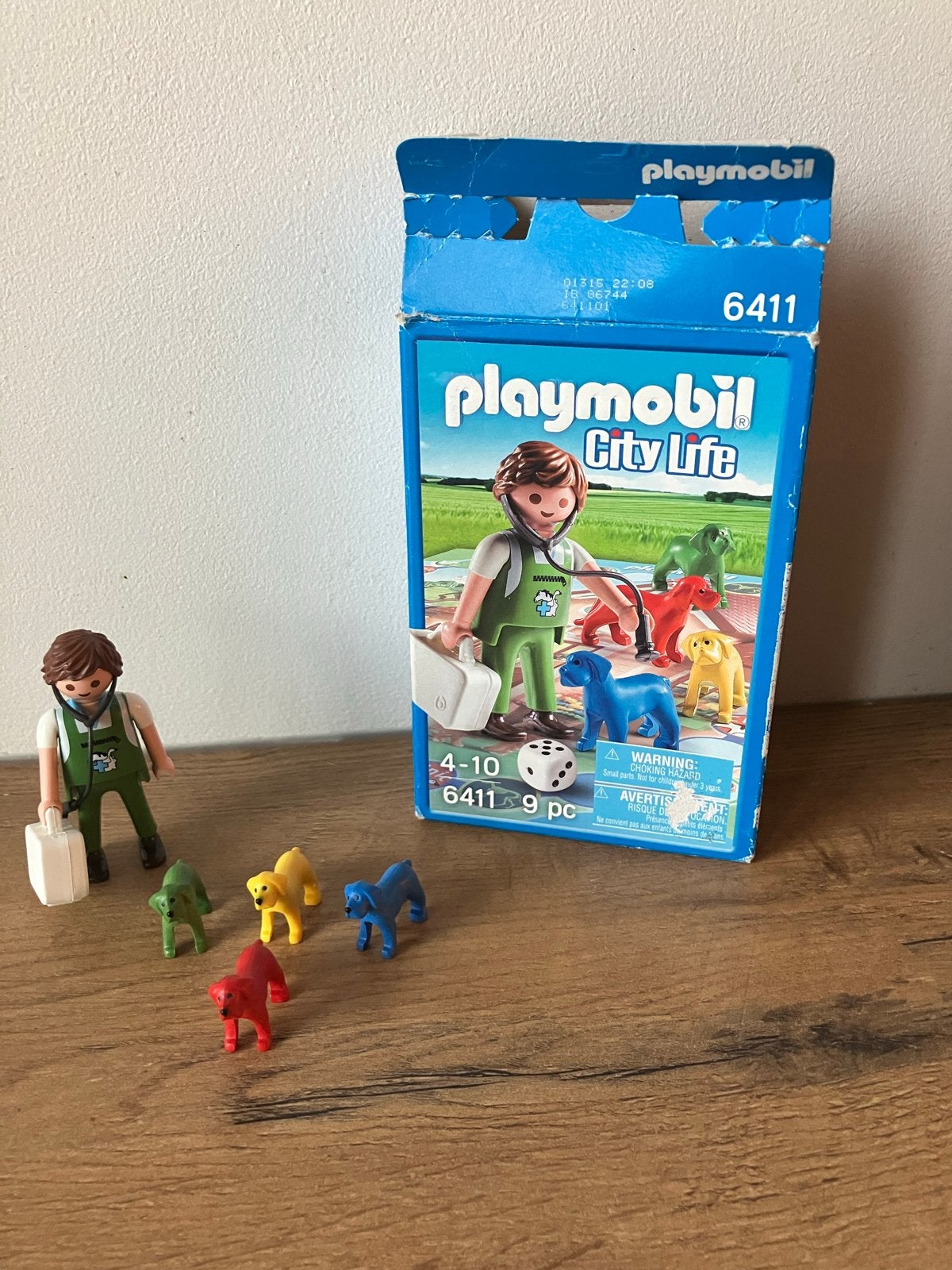 Playmobil City Life Dierenarts met puppy's 6411, Kinderen en Baby's, Ophalen of Verzenden, Gebruikt, Jongen of Meisje