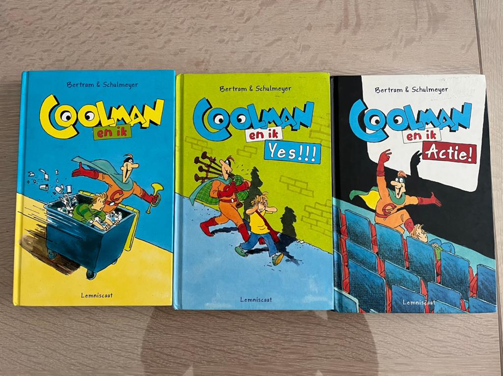 Coolman en ik, deel 1, 2 en 3 boeken, Boeken, Ophalen of Verzenden, Zo goed als nieuw