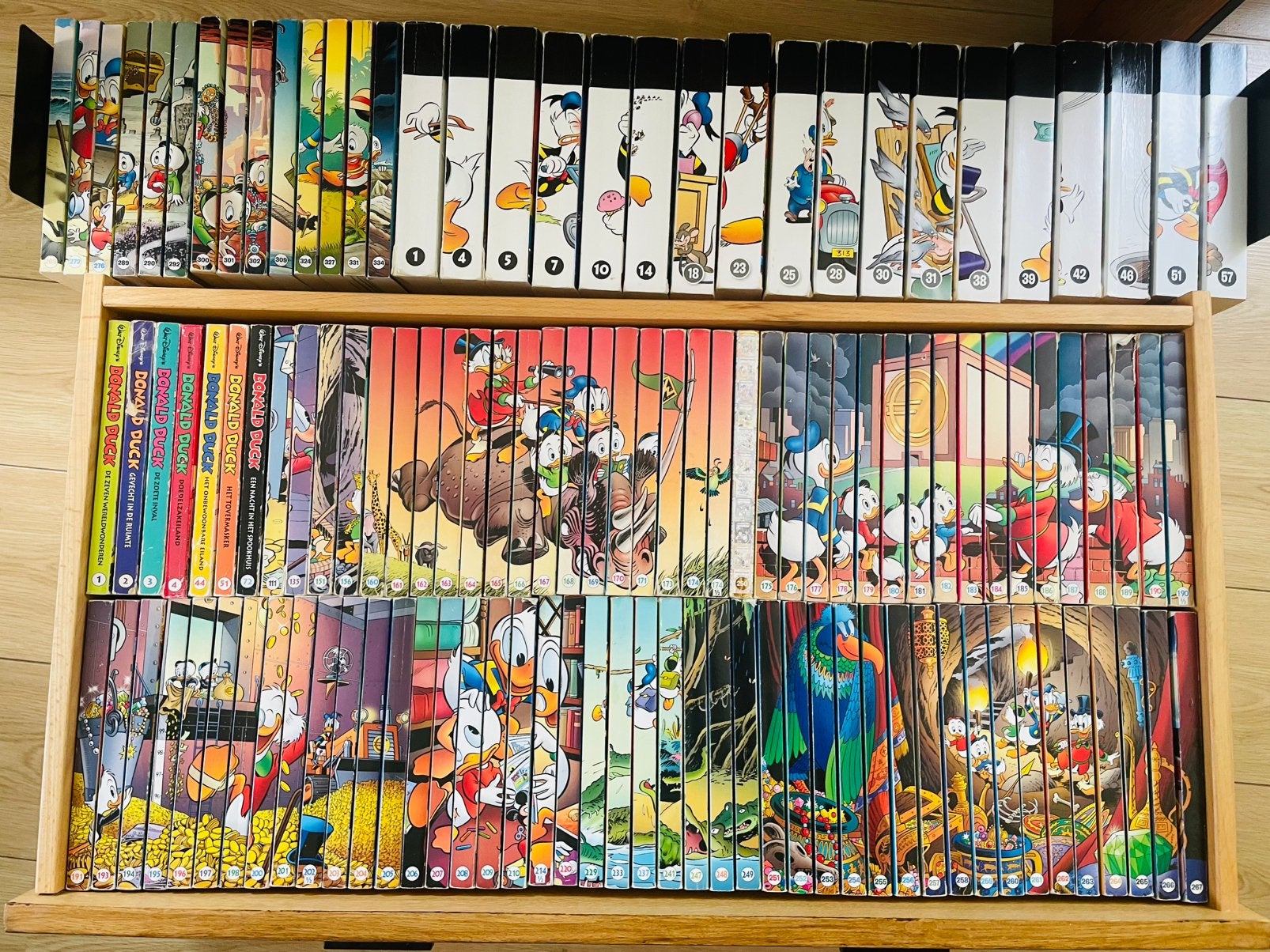 Donald Duck pockets, dubbelpockets en meer, Meerdere stripboeken, Ophalen, Gelezen