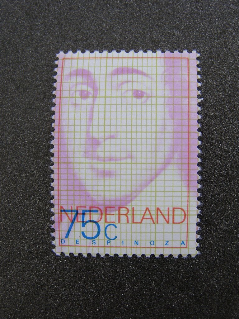 1977: NVPH 1130, 300e Sterfdag Spinoza; postfris, orig. gom, Postzegels en Munten, Postzegels | Nederland, Ophalen of Verzenden