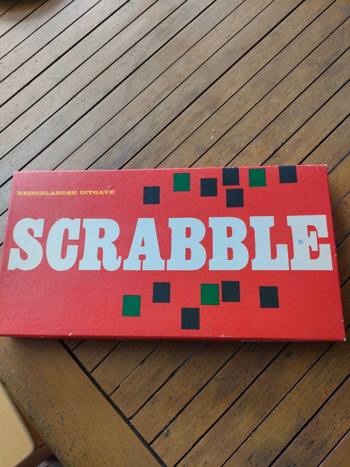Scrabble bordspel - Nederlandse uitgave, Drie of vier spelers, Ophalen of Verzenden, Gebruikt, Jumbo