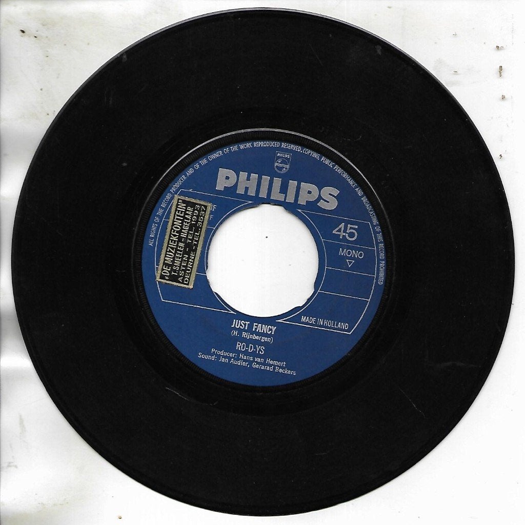 Ro-D-Ys - Just fancy, Ophalen of Verzenden, Gebruikt, 7 inch, Pop