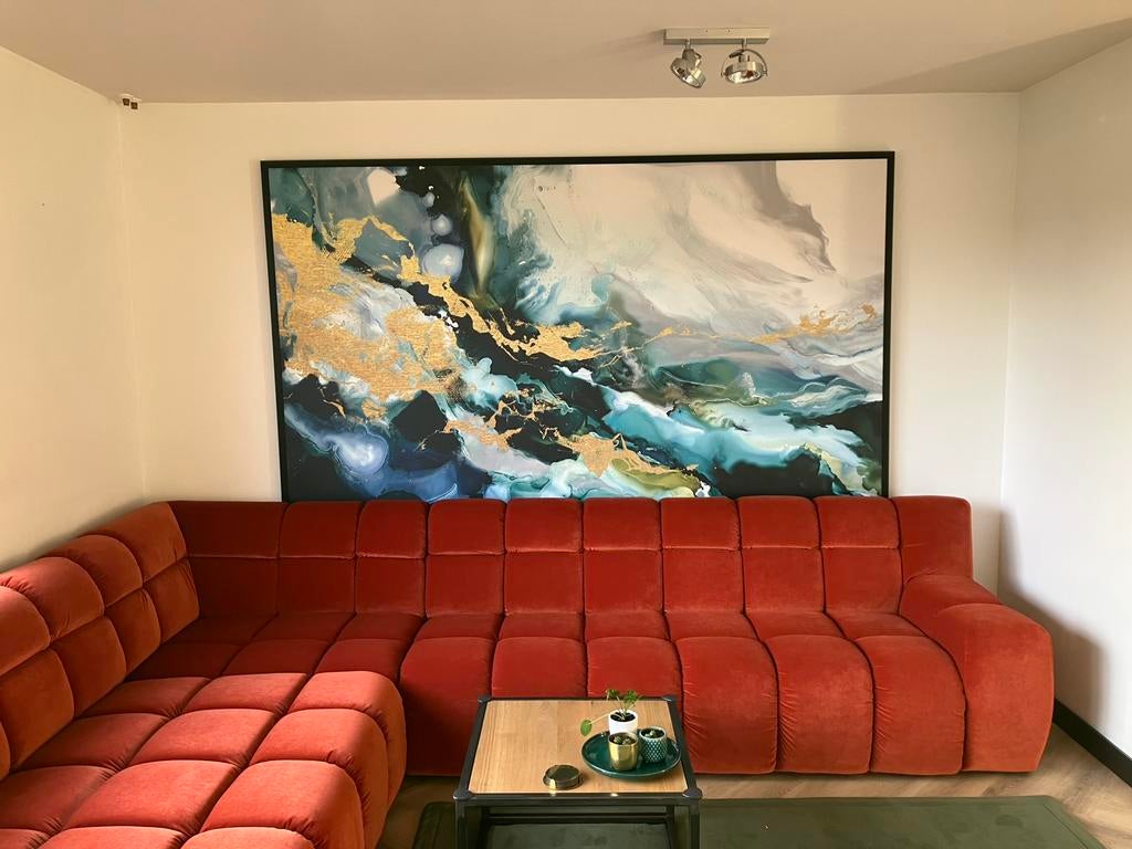 Wanddecoratie print XXL muur kunst schilderij, Ophalen, Zo goed als nieuw
