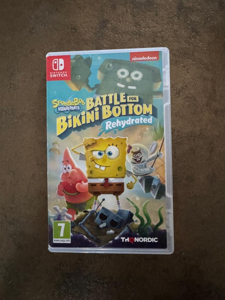 Spongebob battle for bikini bottem, 1 speler, Zo goed als nieuw, Vanaf 7 jaar, Ophalen