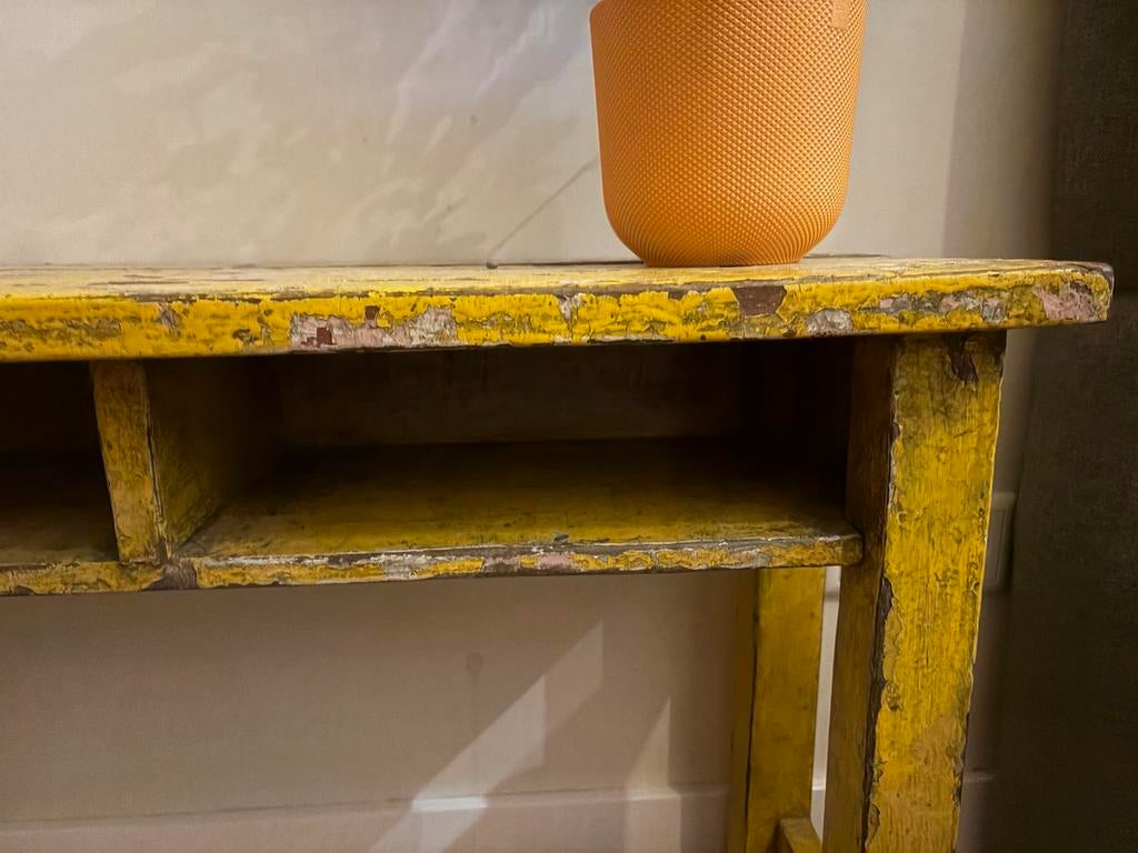 Vintage sidetable Van Dijk & Ko - Zware kwaliteit, Ophalen, Gebruikt, 50 tot 100 cm, Vintage