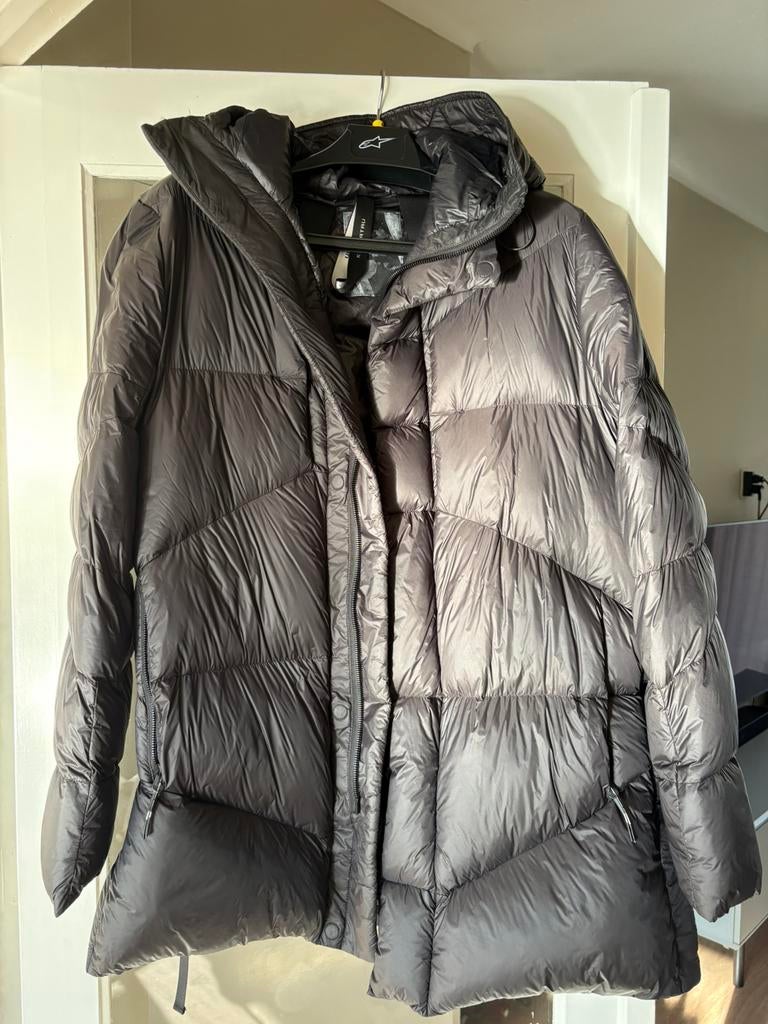 Krakatau puffer jas maat L, Ophalen of Verzenden, Zo goed als nieuw, Maat 52/54 (L), Zwart