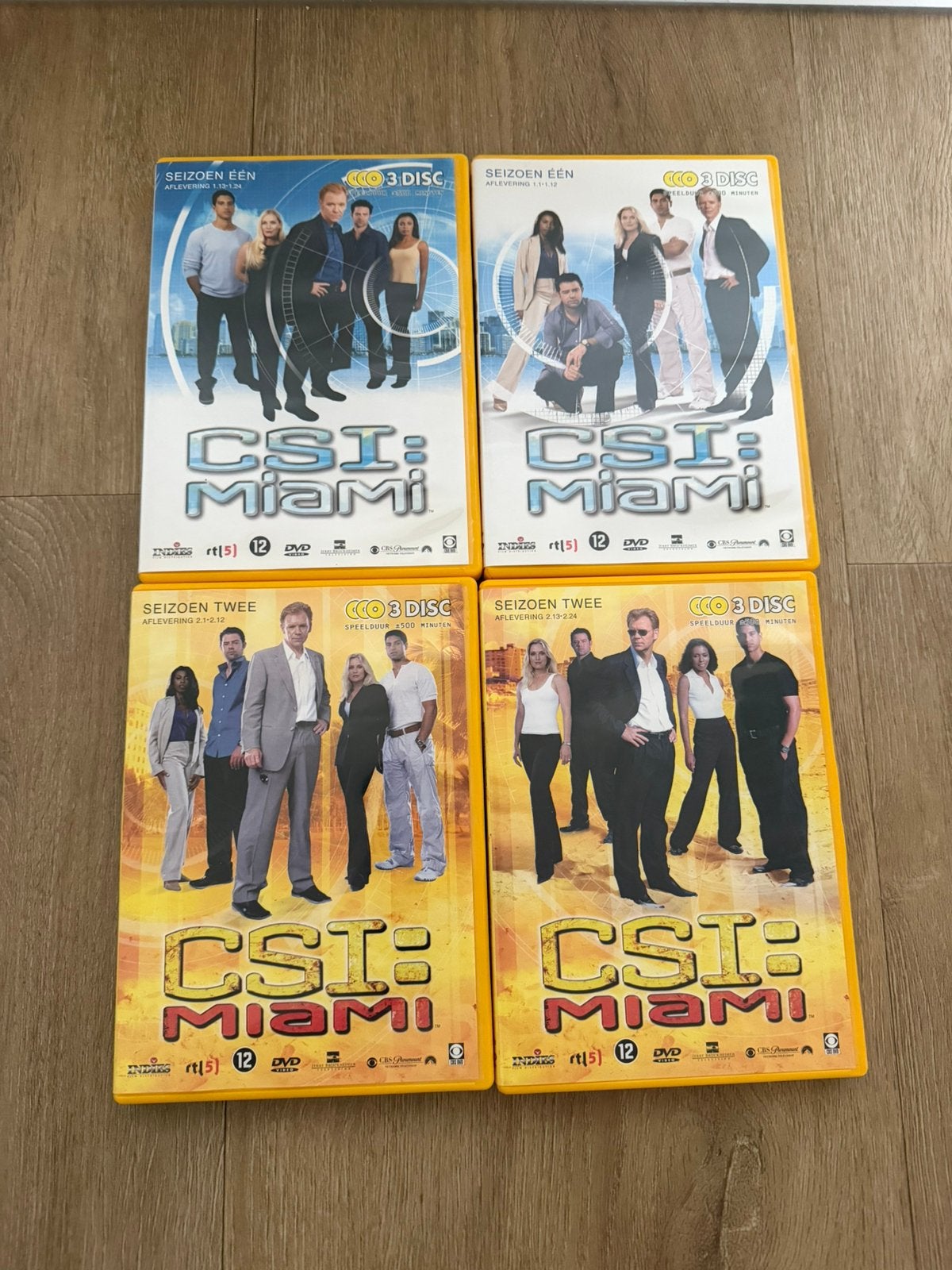 Csi Miami - seizoen 1+2, Cd's en Dvd's, Dvd's | Tv en Series, Gebruikt, Seizoen 1, Vanaf 12 jaar, Misdaad