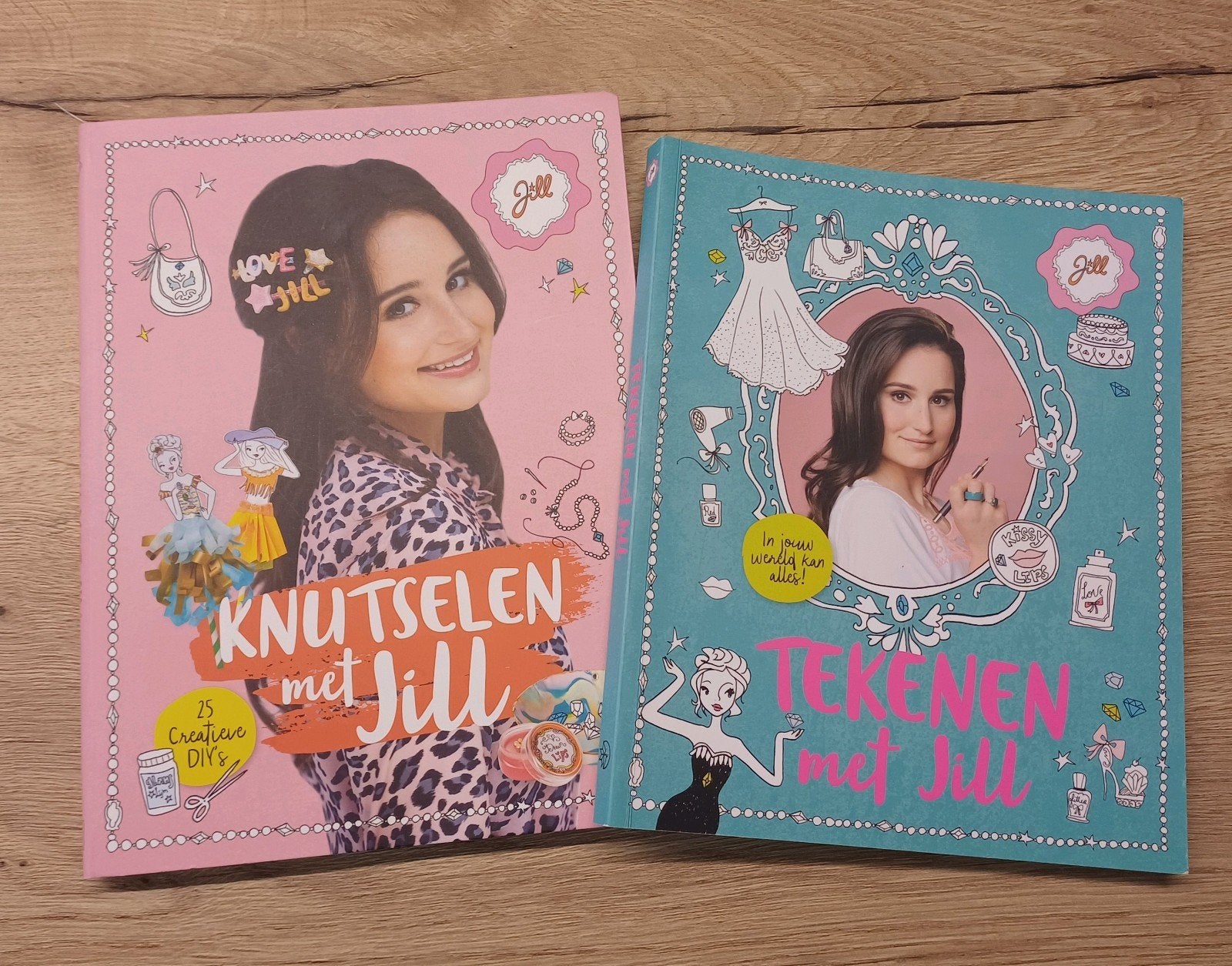 Knutselen met Jill en Tekenen met Jill , ongebruikt, Ophalen of Verzenden, Zo goed als nieuw, Jill Schirnhofer, Non-fictie