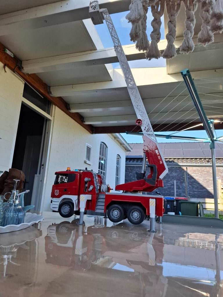 Mooie Bruder brandweerauto - Zo goed als nieuw, Ophalen of Verzenden, Zo goed als nieuw