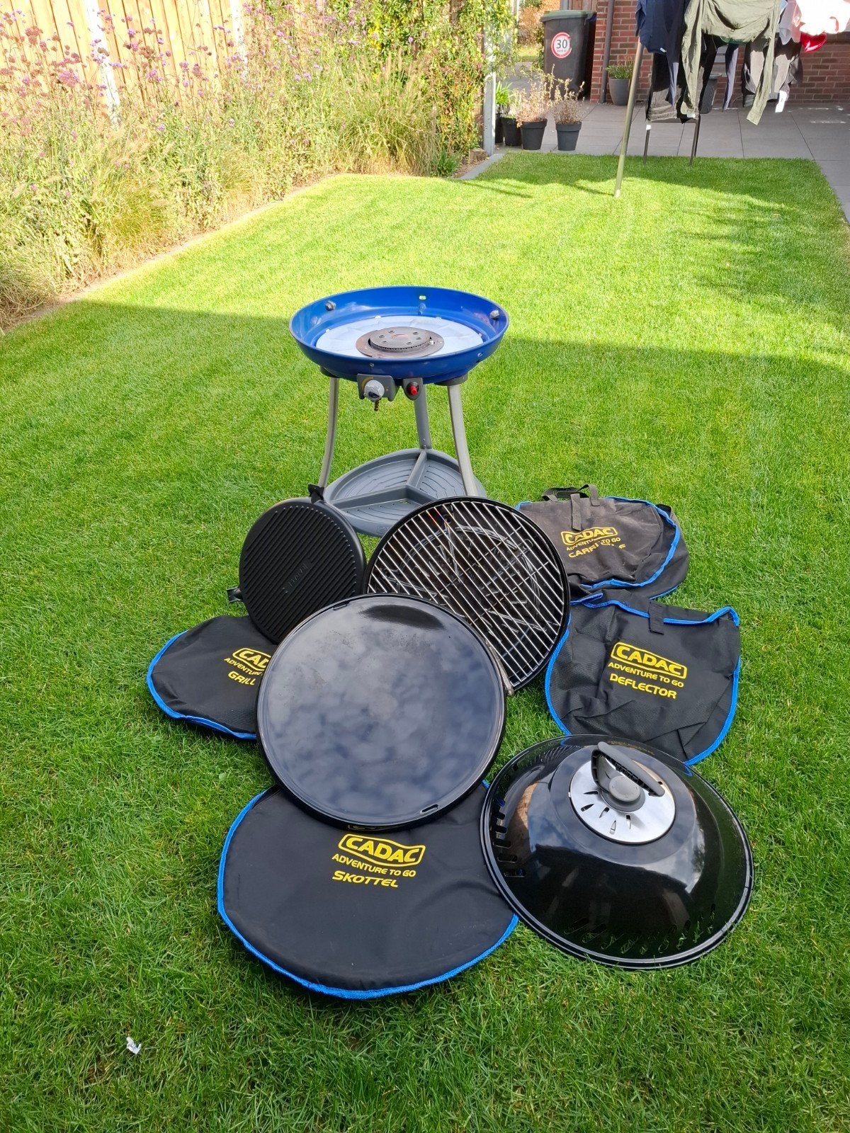 Cadac Carri Chef  BBQ met diverse accessoires, Tuin en Terras, Ophalen of Verzenden, Gebruikt, Cadac