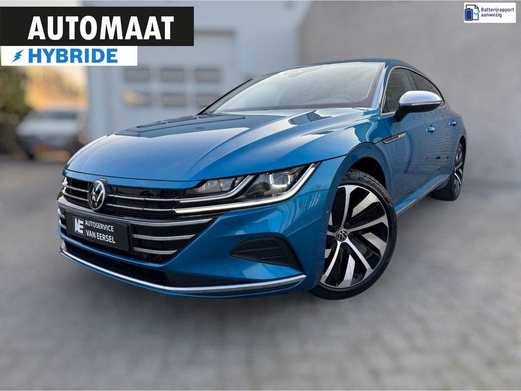 Volkswagen Arteon 1.4 TSI eHybrid Elegance SOH 92,8 %/ STAND, Auto's, Volkswagen, Gebruikt, Blauw, Hybride Elektrisch/Benzine