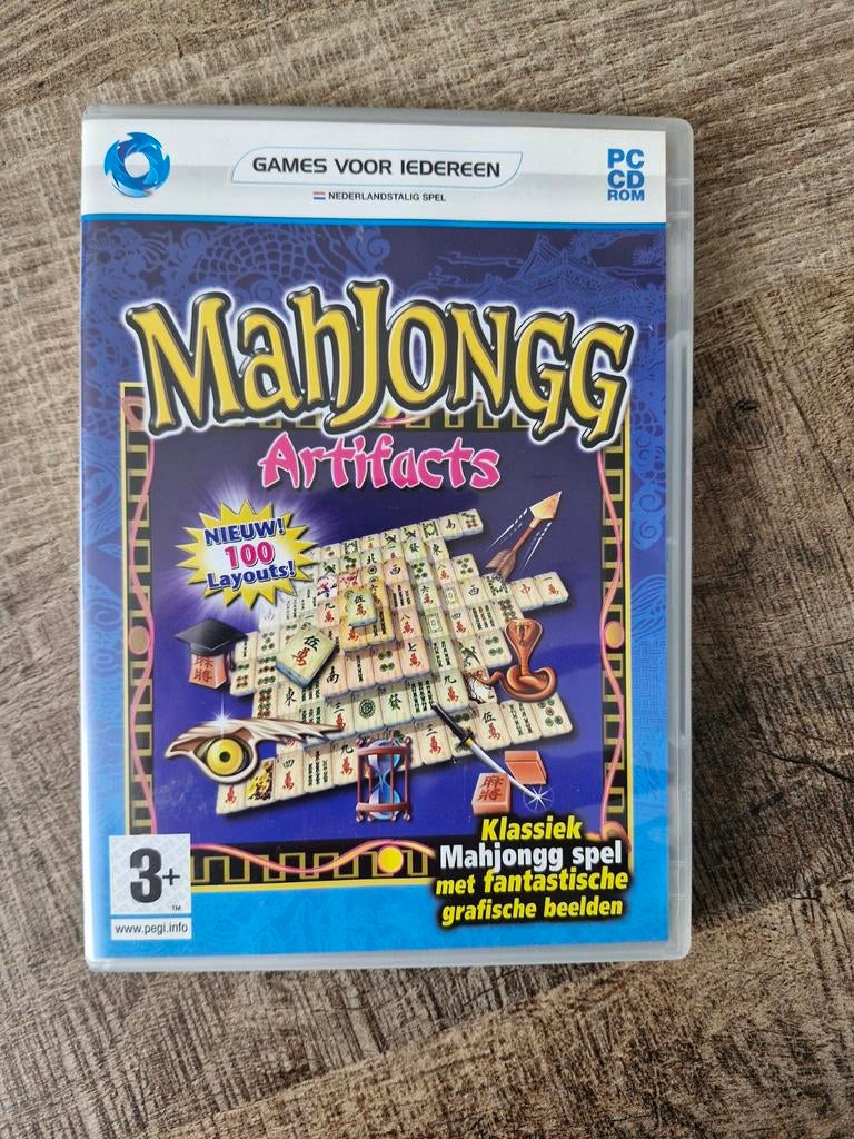 Mahjongg Artifacts PC CD-ROM, Ophalen of Verzenden, Zo goed als nieuw, Vanaf 3 jaar