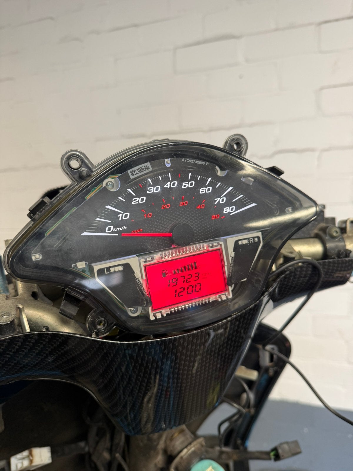 Vespa sprint km teller 19.723km, Ophalen of Verzenden, A, A, A