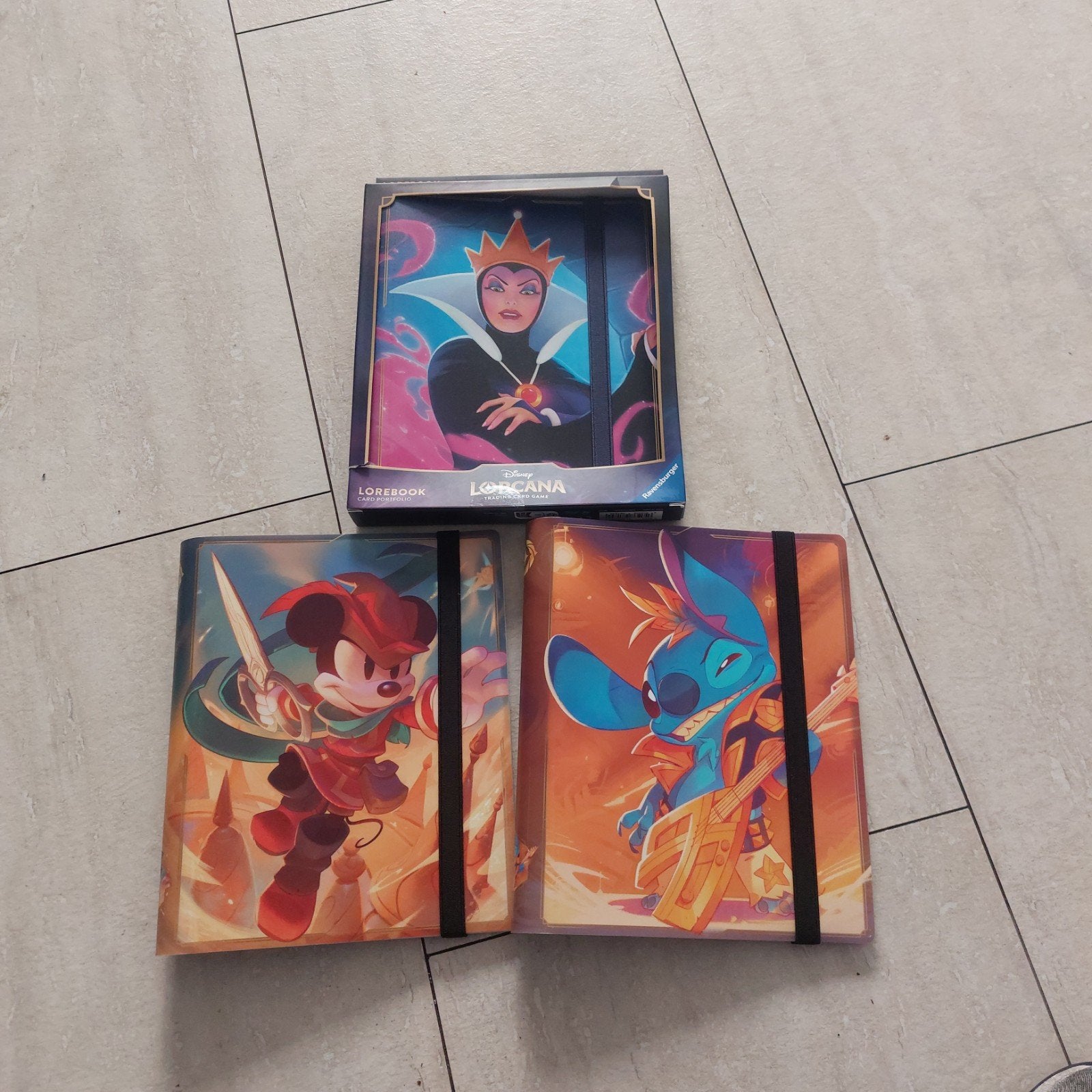 lorcana verzamelmap 3 stuks, Verzamelen, Disney, Ophalen of Verzenden, Overige figuren
