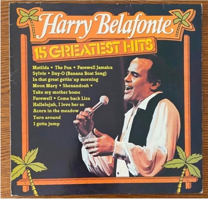 LP Harry Belafonte 15 Greatest Hits, Ophalen of Verzenden, Zo goed als nieuw, Pop, Album