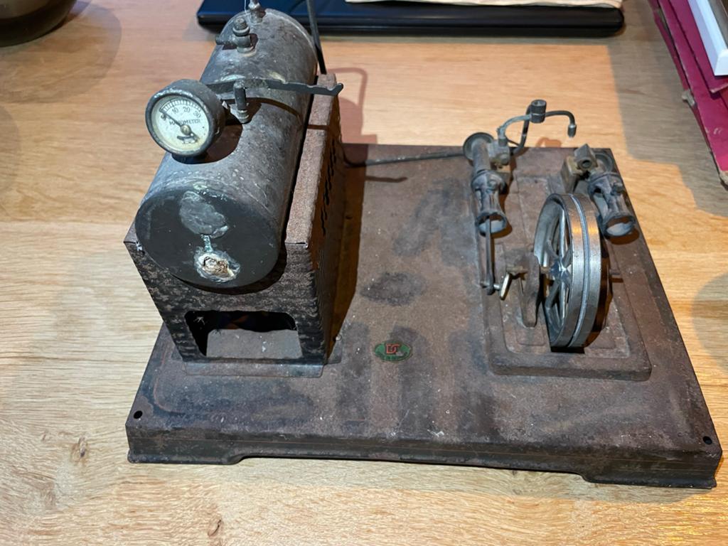 Antieke Stoommachine - merk Doll & Cie, Ophalen, Gebruikt