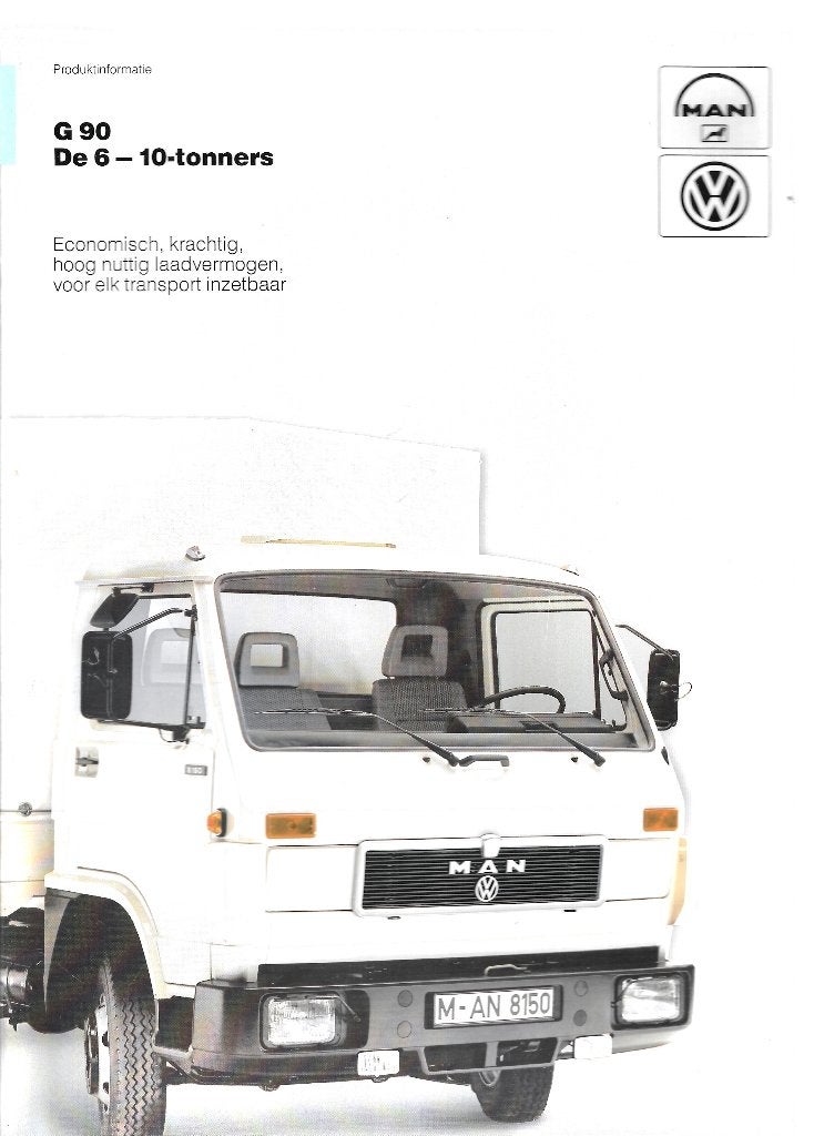 MAN 6-9 TONNER, Ophalen of Verzenden, Zo goed als nieuw, Overige merken