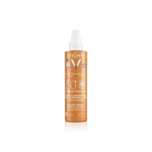 Vichy Capital Soleil Cell Protect Fluïde Spray Kids SPF50+, Verzenden, Nieuw, Zonnebrand of After Sun