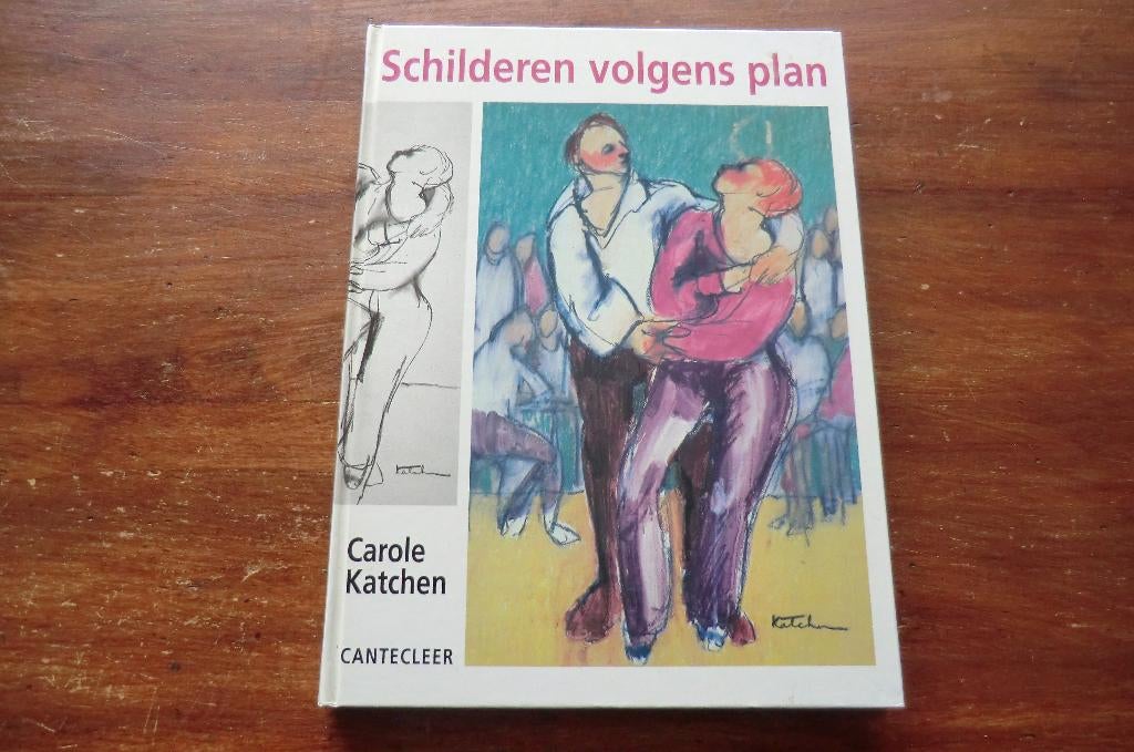 schilderboek - Schilderen volgens plan - Carole Katchen, Boeken, Hobby en Vrije tijd, Ophalen of Verzenden, Gelezen, Tekenen en Schilderen