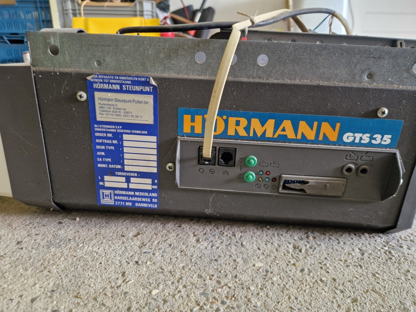 Hörmann GTS 35 garagedeur opener, Ophalen, Gebruikt, Elektromotor
