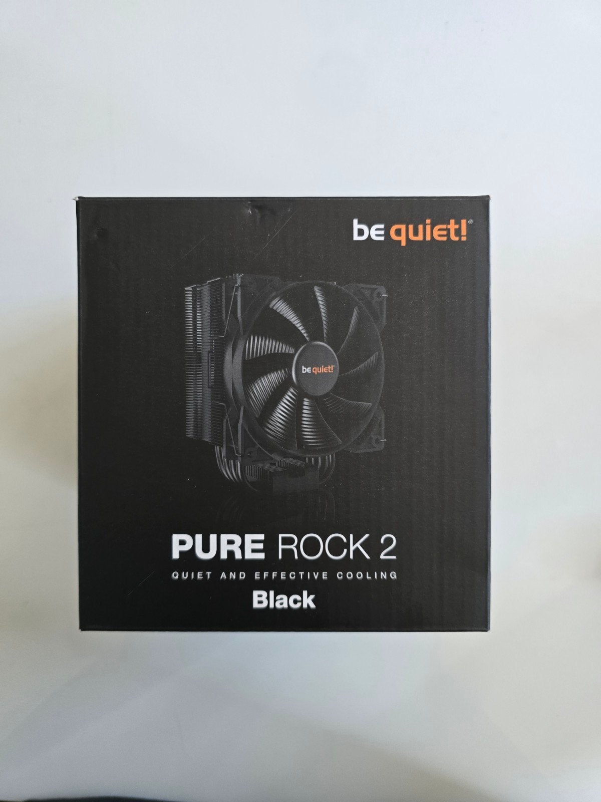 Be Quiet! Pure Rock 2 Black CPU Koeler, Computers en Software, Computerkoelers, Verzenden, Zo goed als nieuw, Luchtkoeling