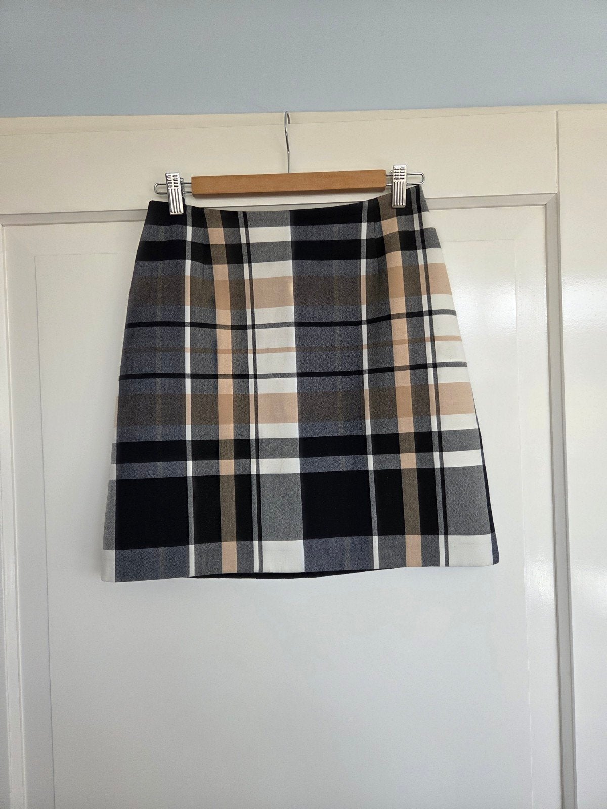 Karen Millen geruite rok maat 36, Kleding | Dames, Karen Millen, Zwart, Ophalen of Verzenden, Zo goed als nieuw