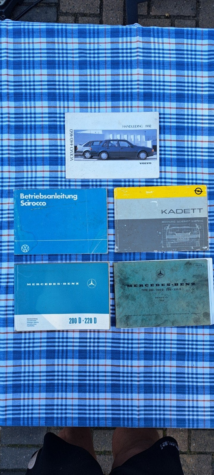 Handleidingen voor klassieke auto's MERCEDES VW OPEL VOLVO, Auto diversen, Handleidingen en Instructieboekjes, Ophalen of Verzenden