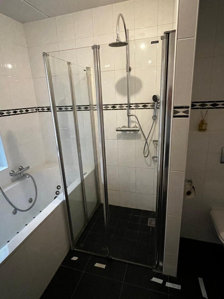 Duscholux douchedeur, Ophalen, Gebruikt, Glas, Douche