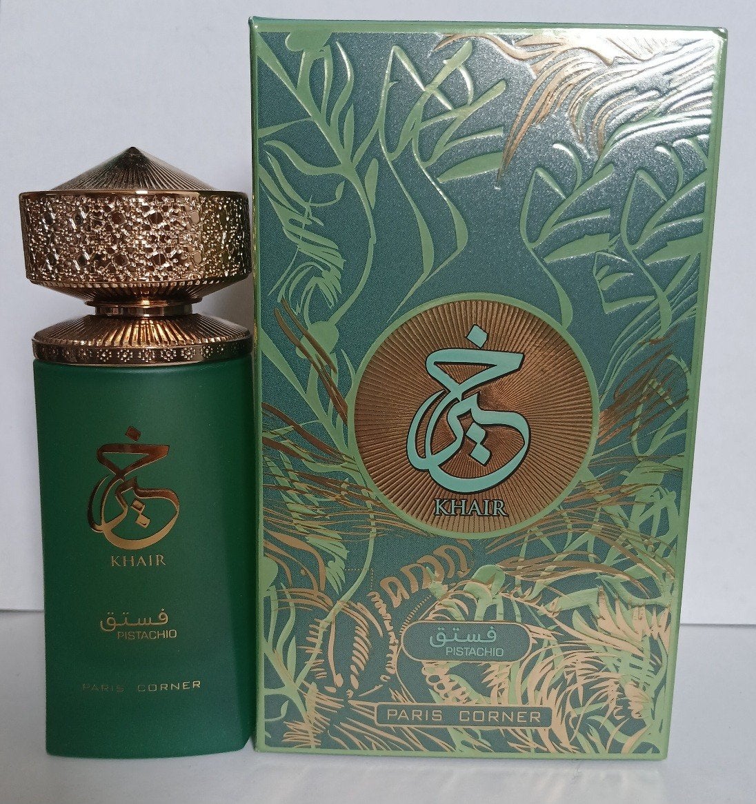 khair paris corner parfum 100mil pisachio arabisch geur new, Verzenden, Nieuw