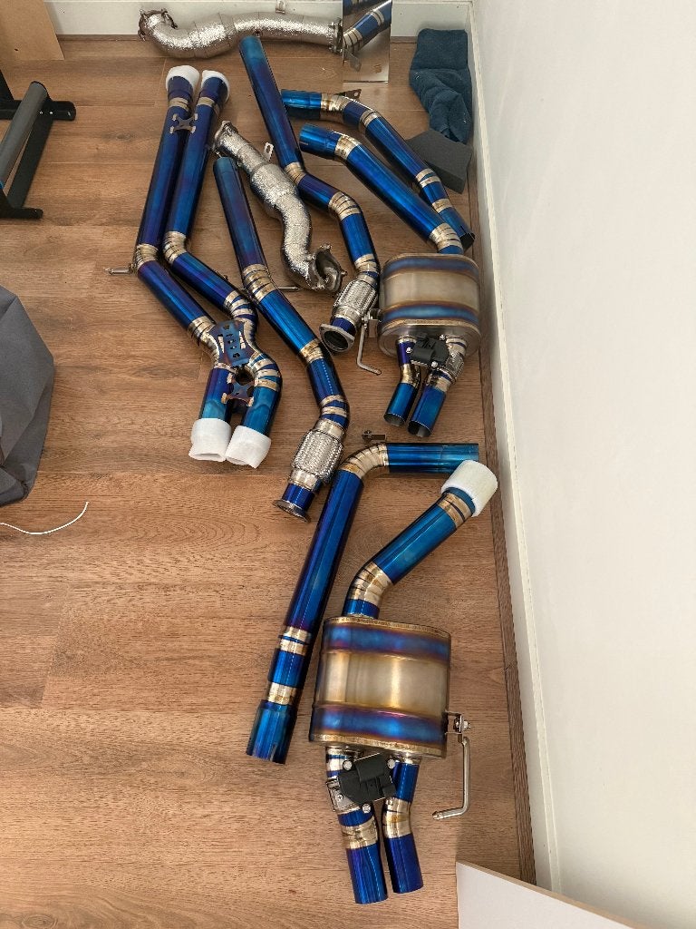 Audi RS6 C7 Full Titanium Uitlaat + Downpipes | NIEUW, Auto-onderdelen, Ophalen of Verzenden, Nieuw, Audi