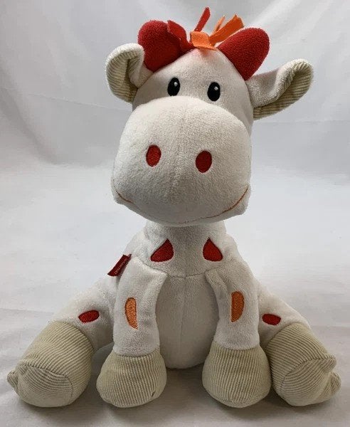 Tiamo giraf Gino pluche knuffel wit met details, Coolsingel 104, 3011 AG Rotterdam, Netherlands, Overige typen, Zo goed als nieuw