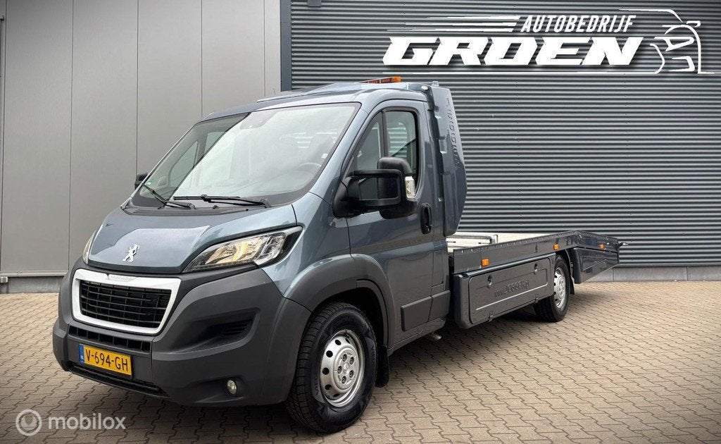 Peugeot Boxer Oprijwagen 2.0 BlueHDI L4 LUCHTVER|48.000KM|, Voorwielaandrijving, 15 km/l, Gebruikt, Euro 6