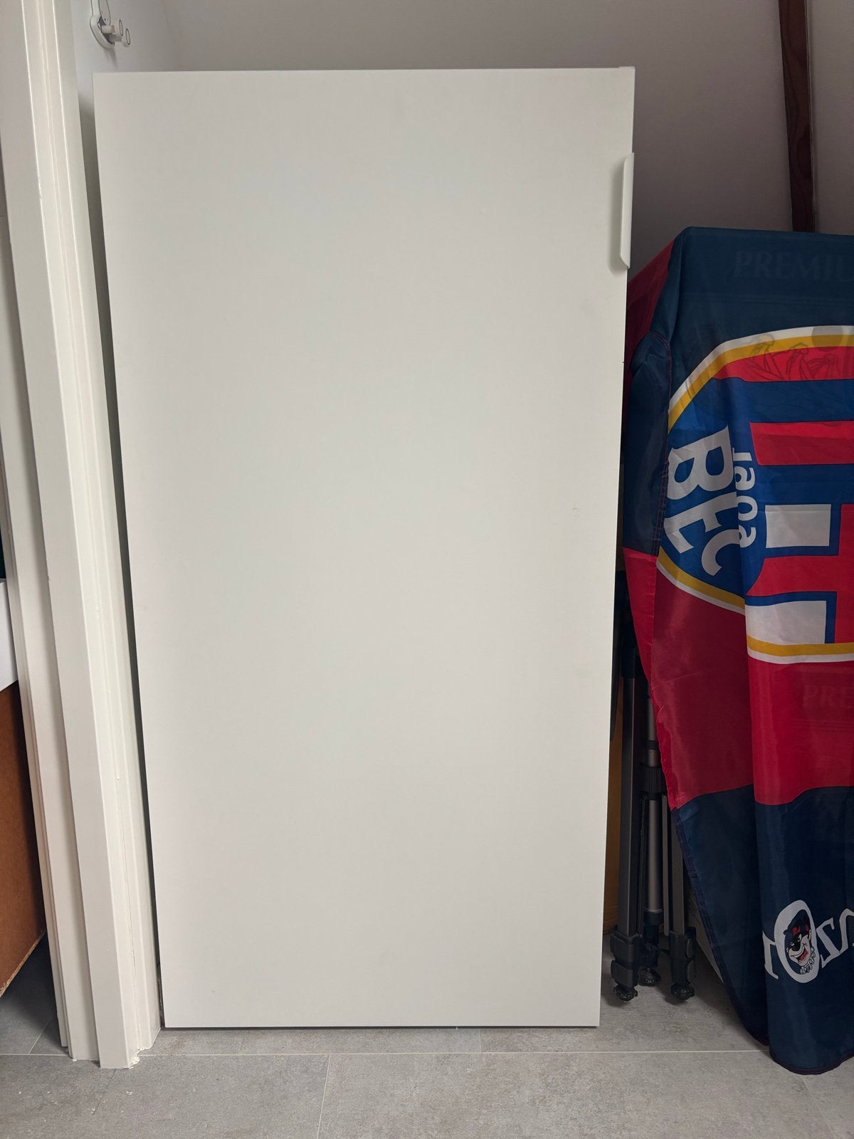 Witte Ikea Platsa / Fonnes kledingkast met hangruimte, Ophalen, 100 tot 150 cm, 50 tot 100 cm, Zo goed als nieuw