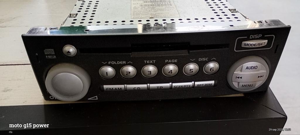 Orginele Mitsubishi Colt autoradio te koop aangeboden, Auto diversen, Ophalen