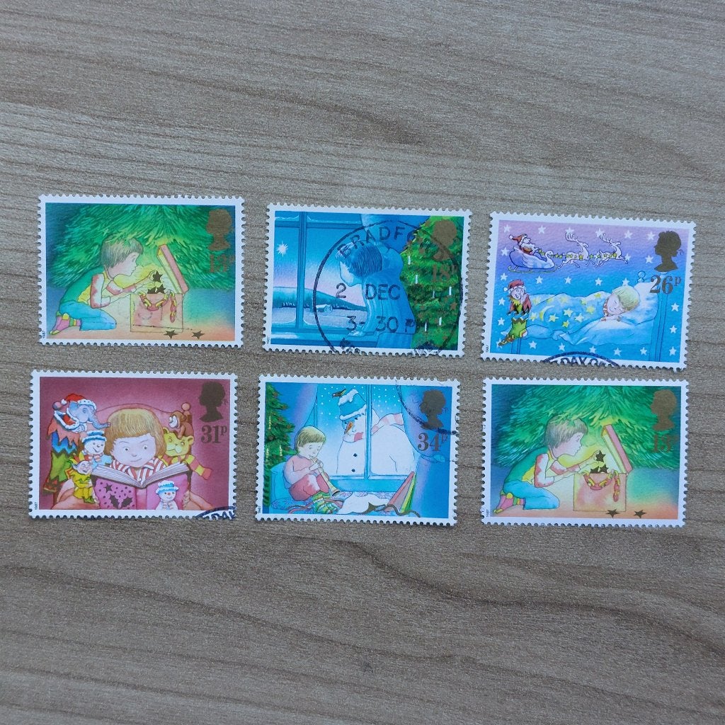Engeland  1987  Mi 1126 - 30, Ophalen of Verzenden, Gestempeld