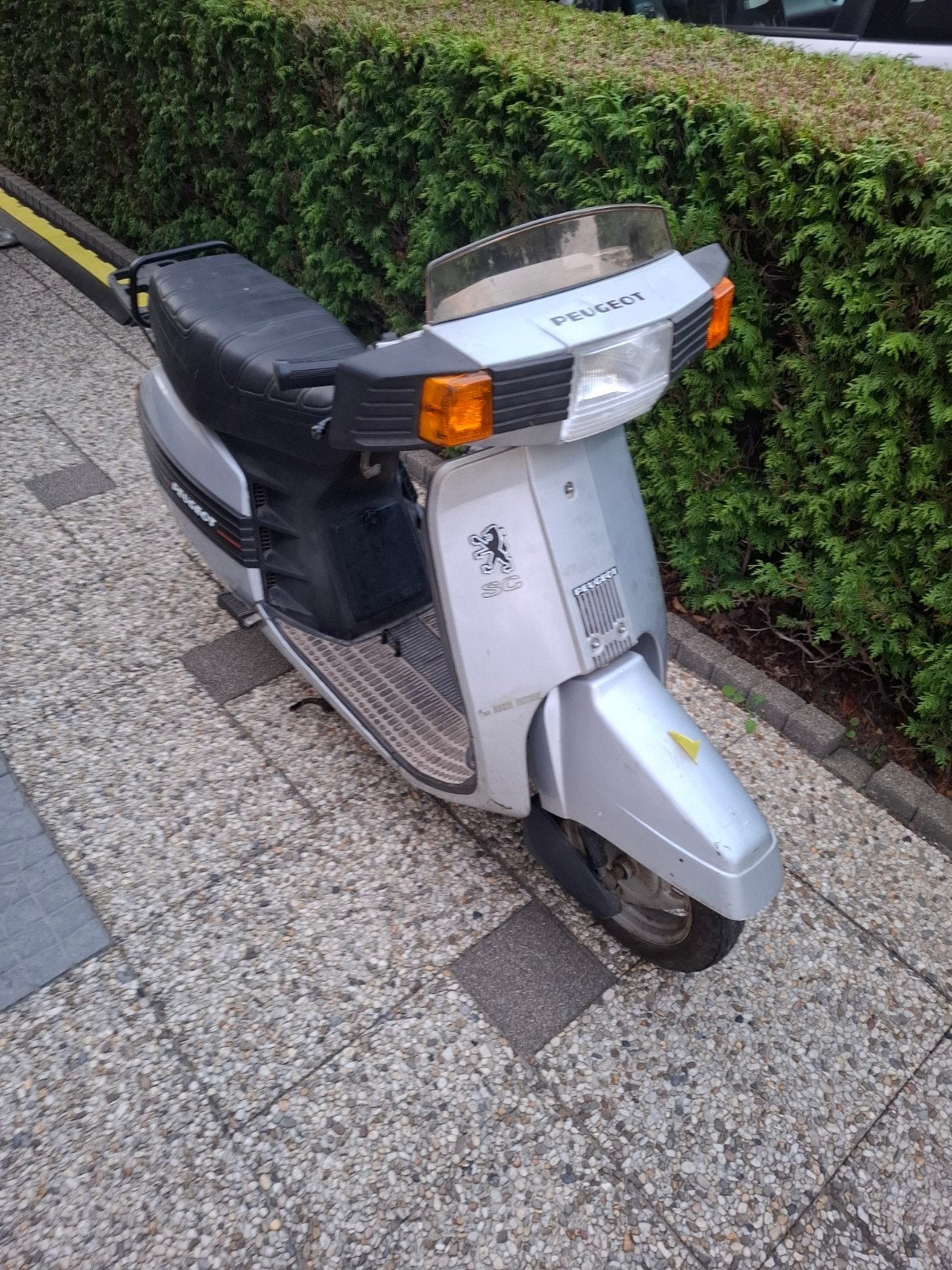 peugeot sc 50 brommer loopt rijd remt, Ophalen, Gebruikt
