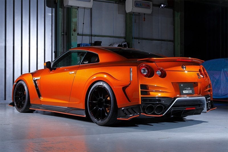 Top Secret Carbon fender wielschermen - Nissan R35 GTR GT-R, Ophalen of Verzenden