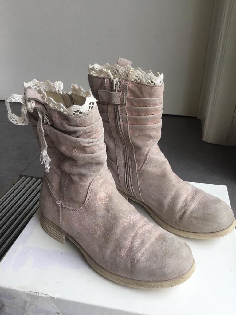 Linea Raffaelli laatsjes maat 30, nieuwprijs 199€, Meisje, Ophalen of Verzenden, Laarzen, Zo goed als nieuw