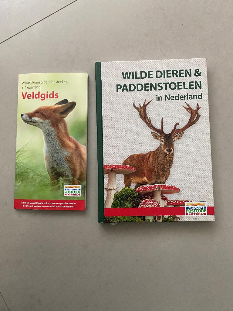 Wilde dieren & Paddenstoelen + veldgids, Boeken, Natuur, Ophalen of Verzenden, Nieuw, Natuur algemeen